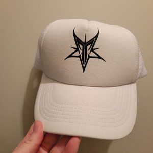 Jeffree Star Weirdo Trucker Hat White